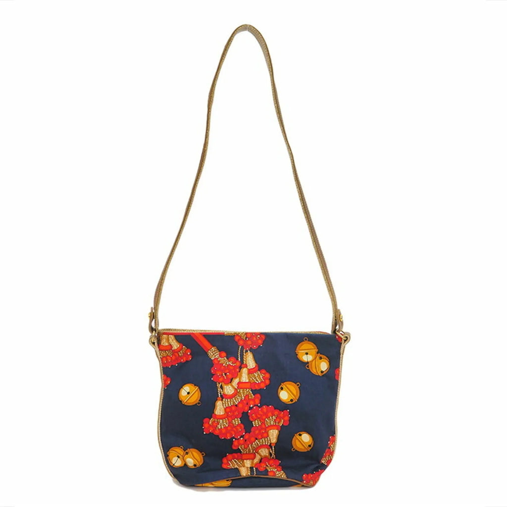 Pre-Owned Loewe LOEWE shoulder canvas navy x red one bag ladies (Good)