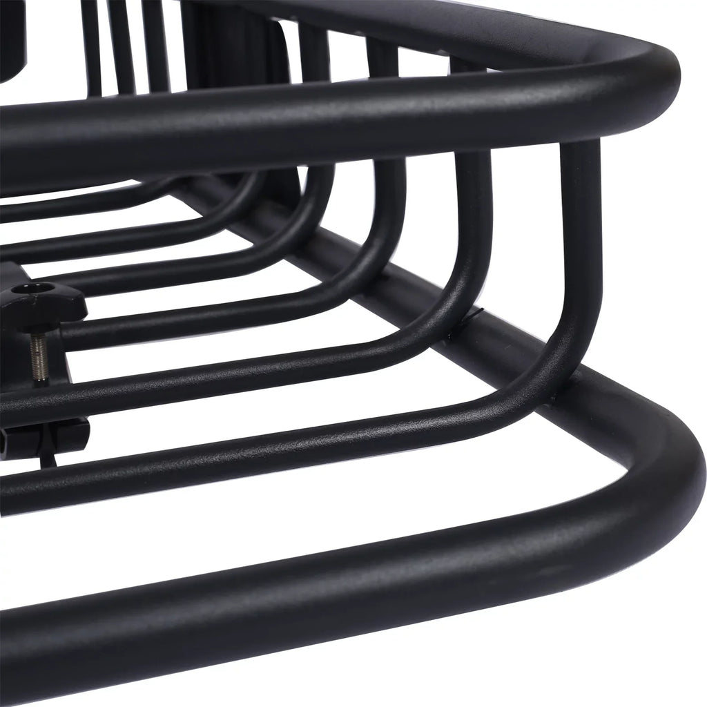 Rooftop Cargo Carrier Basket，Motoring Roof Rack,Top Mount Roof Rack 43"，black steel