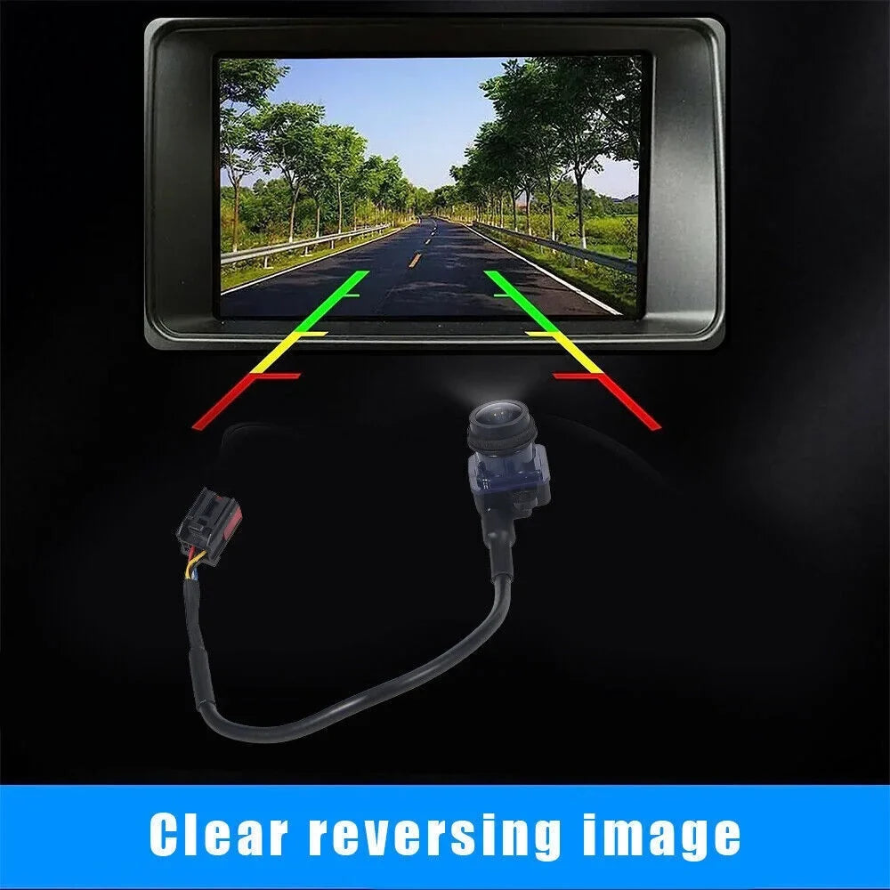 JLLOM Rear View Camera 68417057AA - Improve Your Visibility - with RAM PROMASTER 1500 2500 3500 (2018-2021)
