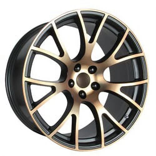 OE Creations Aluminum Rim PR161 20X10in Black Bronze Finish, 161BB-219018