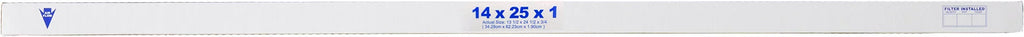 14x25x1 (13_1/2x24_1/2) Furnace Air Filters MERV 10 Pleated Plus Carbon 3 Pack