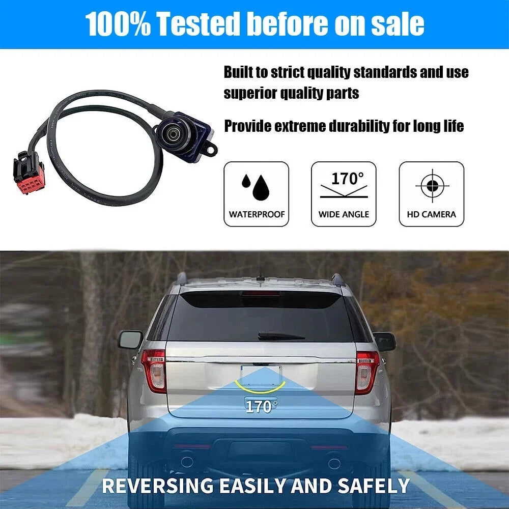 JLLOM Rear View Camera 68417057AA - Improve Your Visibility - with RAM PROMASTER 1500 2500 3500 (2018-2021)