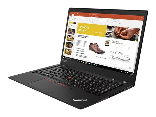 Lenovo ThinkPad T490s 20NX - Intel Core i5 8365U / 1.6 GHz - vPro - Win 10 Pro 64-bit - UHD Graphics - 8 GB RAM - 256 GB SSD TCG Opal Encryption 2, NVMe - 14" IPS touchscreen 1920 x 1080 (Full HD) - Wi-Fi 5 - black - kbd: US