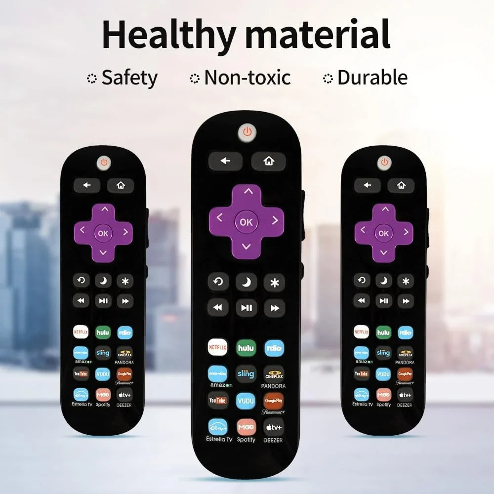 Pack of 2 Universal Replace Remote Applicable TCL Roku TV/Hisense TV/Onn TV/Philips TV/Sharp TV/Westinghouse