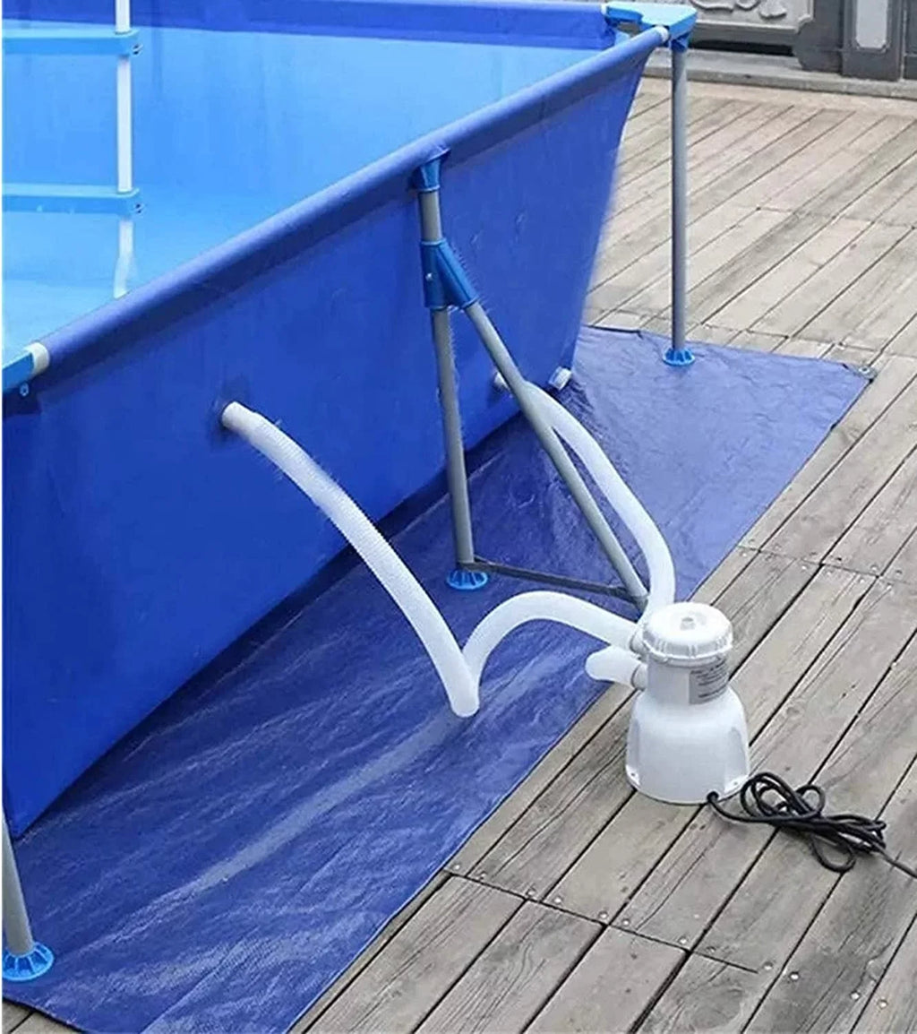 INTSUPERMAI Electric Swimming Pool Filter Pump Water Cleaning Tool Above Ground Pools