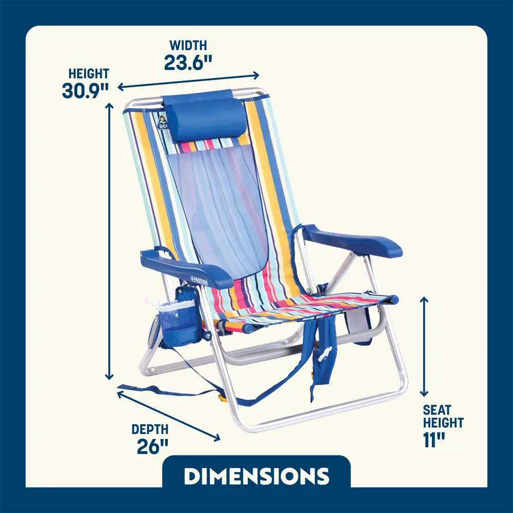 Backpack Beach Chair™ | Choice ML71
