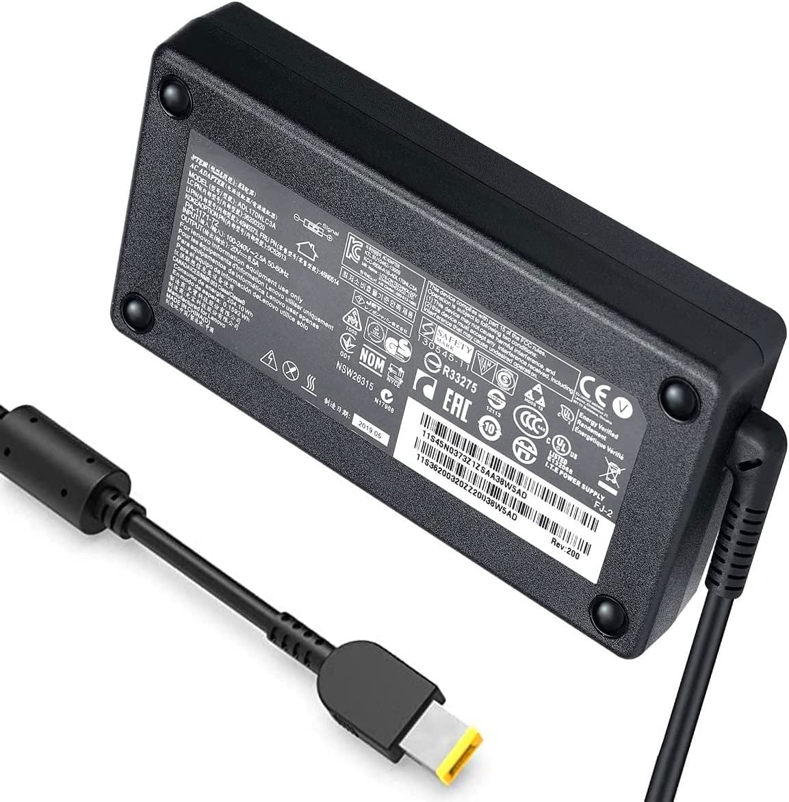 170W AC Adapter Laptop Charger Lenovo ThinkPad x1 P50 P51 P52 P53 P70 P71 P73 W540 W541 T540P P15 P17 P15v P15 g