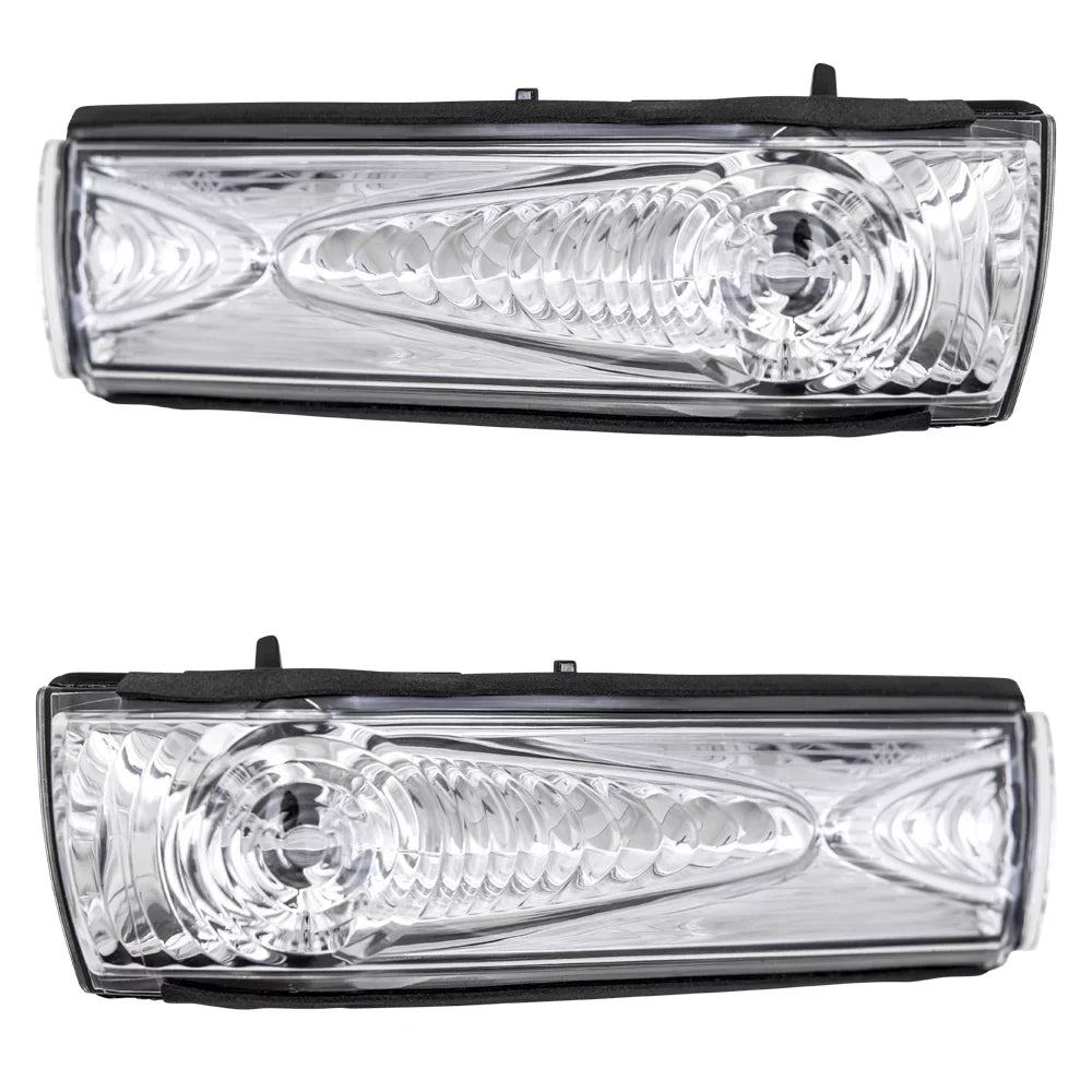 Brock Aftermarket Replacement Driver Left Passenger Right Door Mirror Turn Signal Light Set With 2015-2021 RAM Promaster City