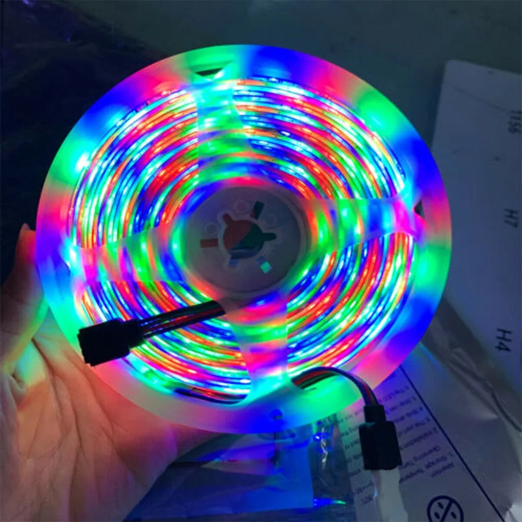 1pcs Camper lights Led Strip Lights 16.4ft RGB 2835 Led Room Lights Led Tape Lights Color Changing