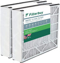 Filterbuy 16x25x3 MERV 13 Pleated HVAC AC Furnace Air Filters Trion Air Bear 255649-101 (2-Pack)