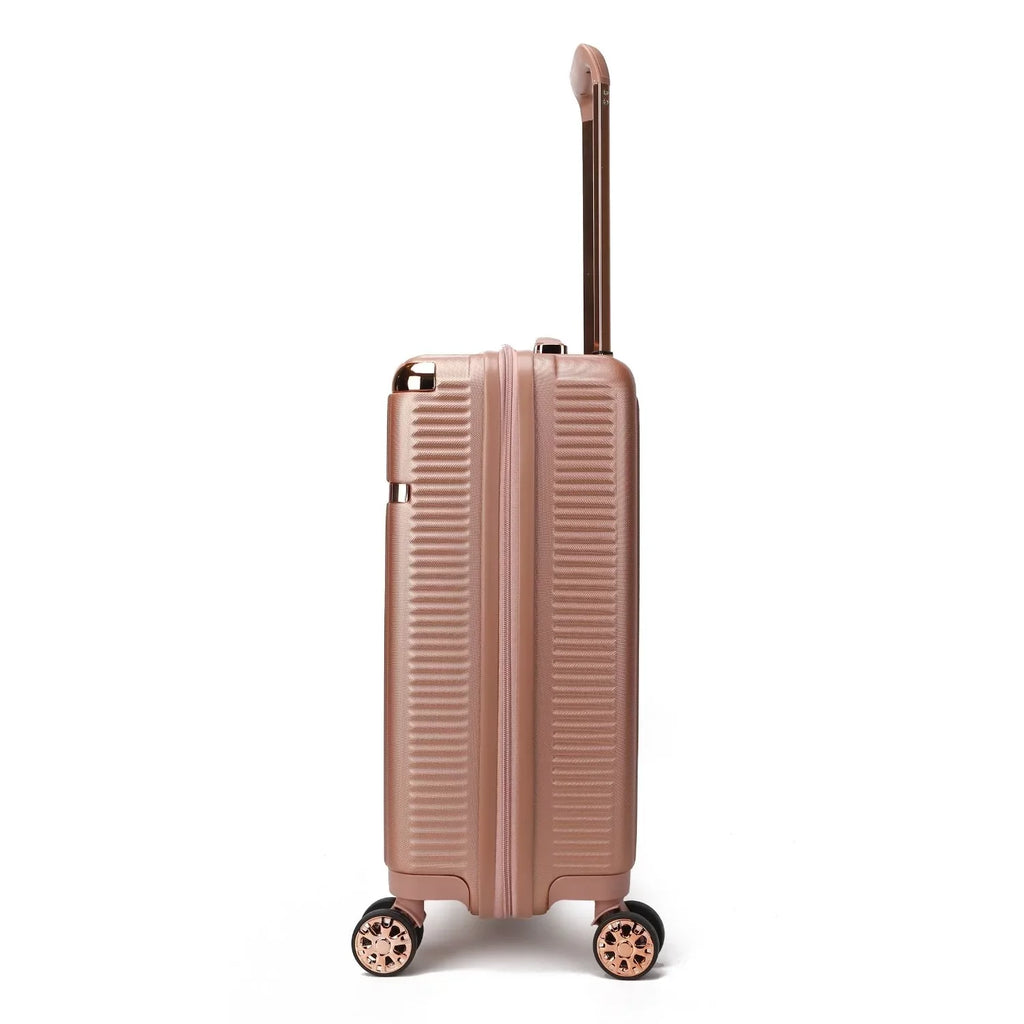 MKF Collection Tulum 2 Piece Luggage Set with Spinner Wheels and Expandable Handles by Mia K.