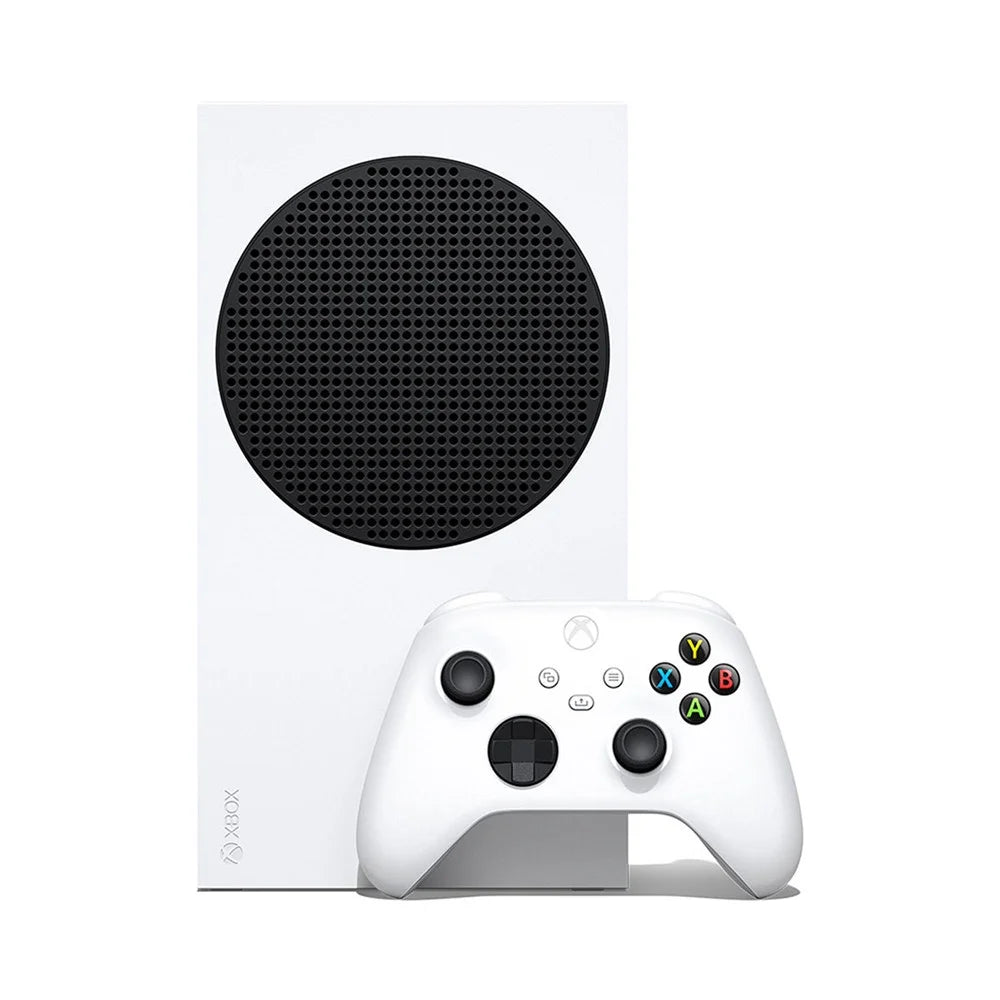 Microsoft Xbox Series S All-Digital 512 GB Console White (Disc-Free Gaming), One Xbox Wireless Controller, 1440p Resolution, Up to 120FPS, Wi-Fi, with Batteries and Charger Accessories Set and more
