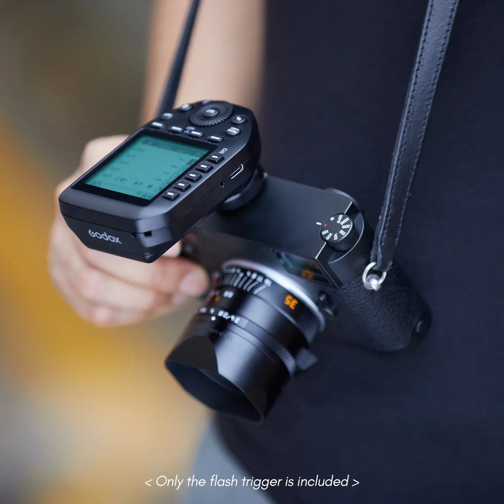 Godox XPROII-L 2.4G Wireless Flash Trigger TTL Autoflash 18000s HSS Large LCD Screen 32 Channels 16 Groups Replacement Leica Cameras