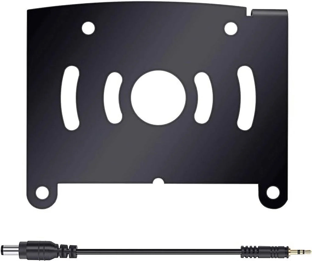 DoHonest D6 Backup Camera Bracket Adapter with a Power Adapter with Furrion Pre-Wired RV or Trailer with a FRCBRKT-BL