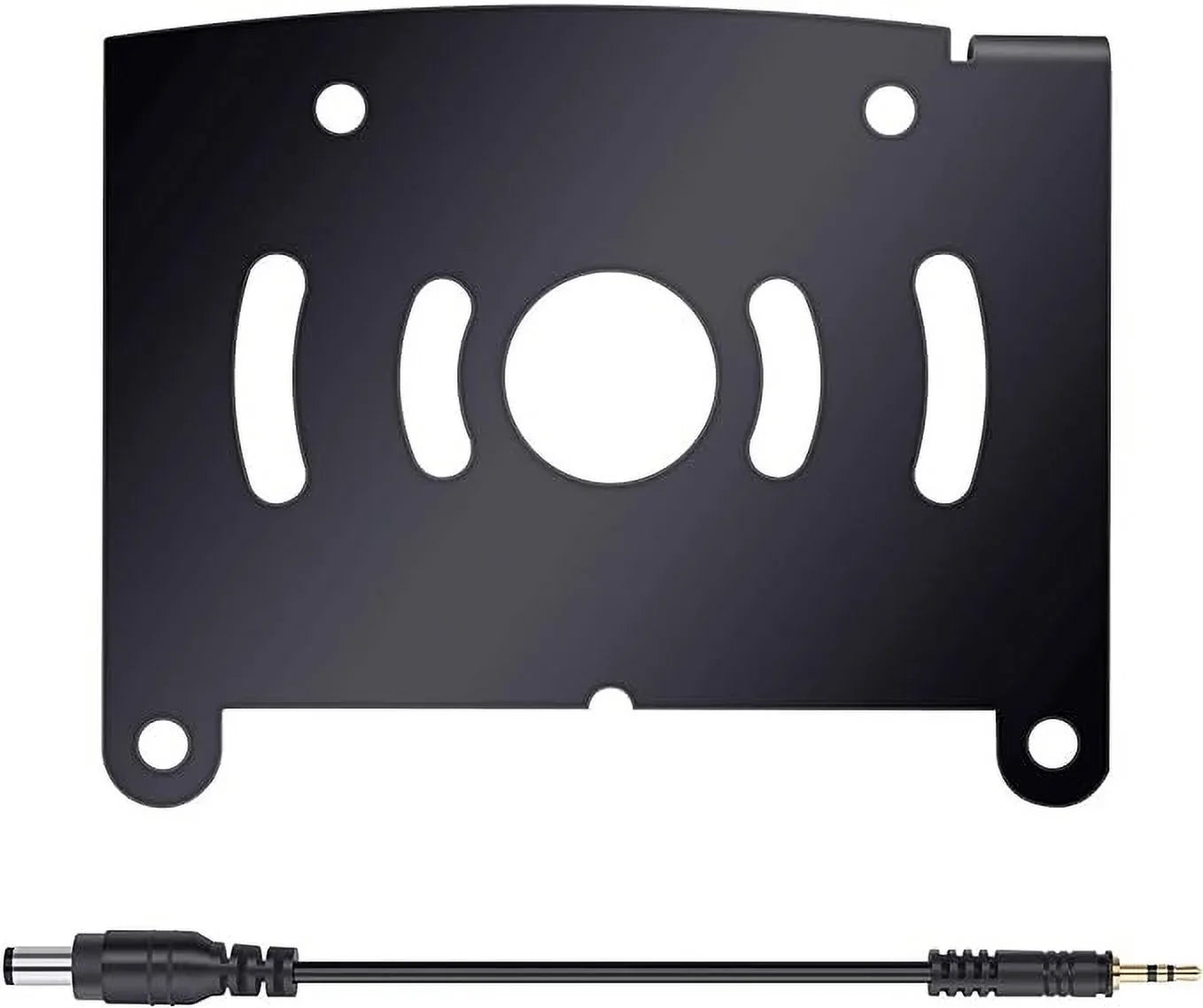 DoHonest D6 Backup Camera Bracket Adapter with a Power Adapter with Furrion Pre-Wired RV or Trailer with a FRCBRKT-BL
