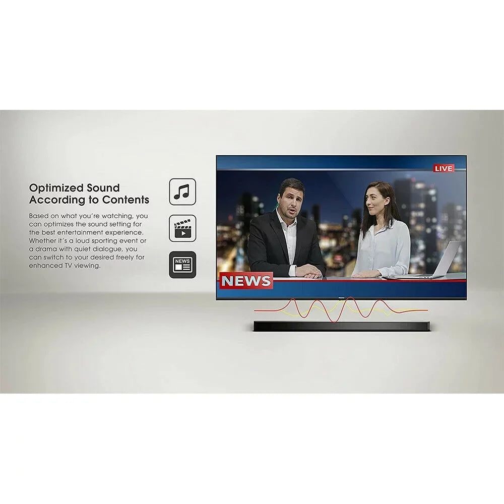 Hisense - 2.1-Channel Soundbar w/ Wireless Subwoofer