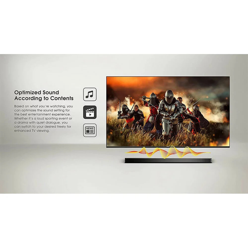Hisense - 2.1-Channel Soundbar w/ Wireless Subwoofer