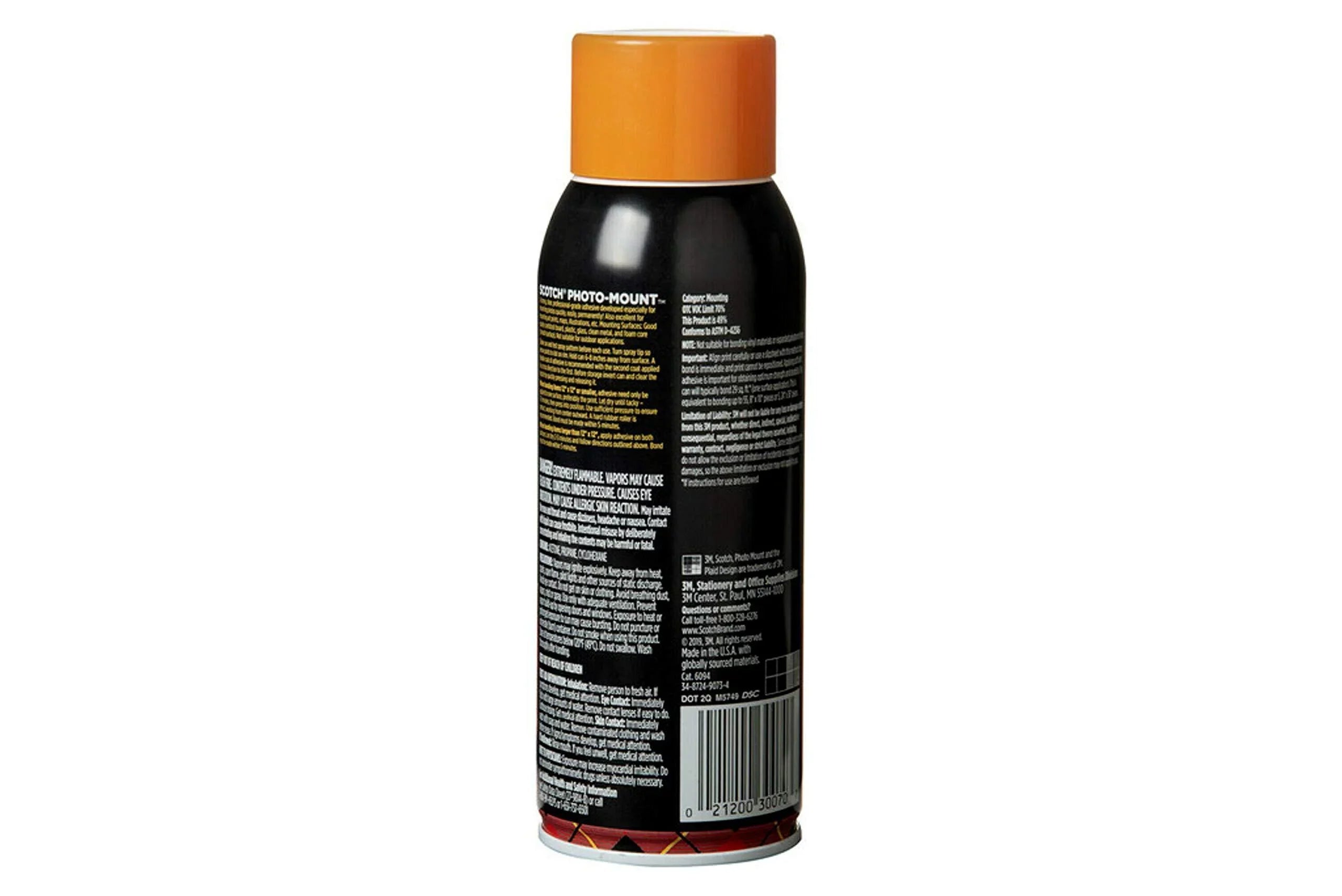 3M 30070 Scotch 6094 Photo Mount Spray Adhesive, 10.3 oz.