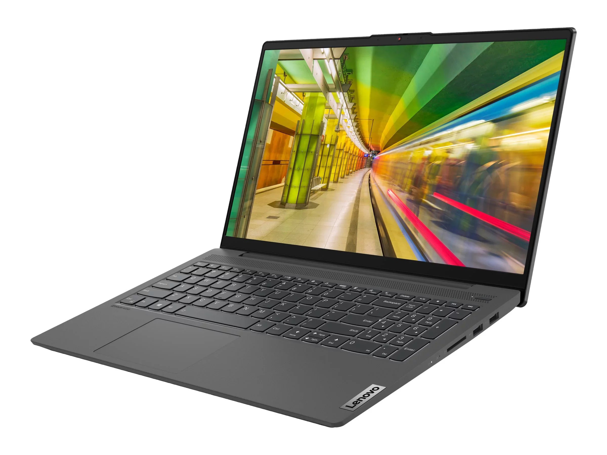 Lenovo IdeaPad 5 15IIL05 81YK - Intel Core i5 - 1035G1 / 1 GHz - Win 10 Home 64-bit - UHD Graphics - 16 GB RAM - 512 GB SSD NVMe - 15.6" 1920 x 1080 (Full HD) - Wi-Fi 6 - graphite gray - kbd: US - with 1 Year Lenovo Premium Care
