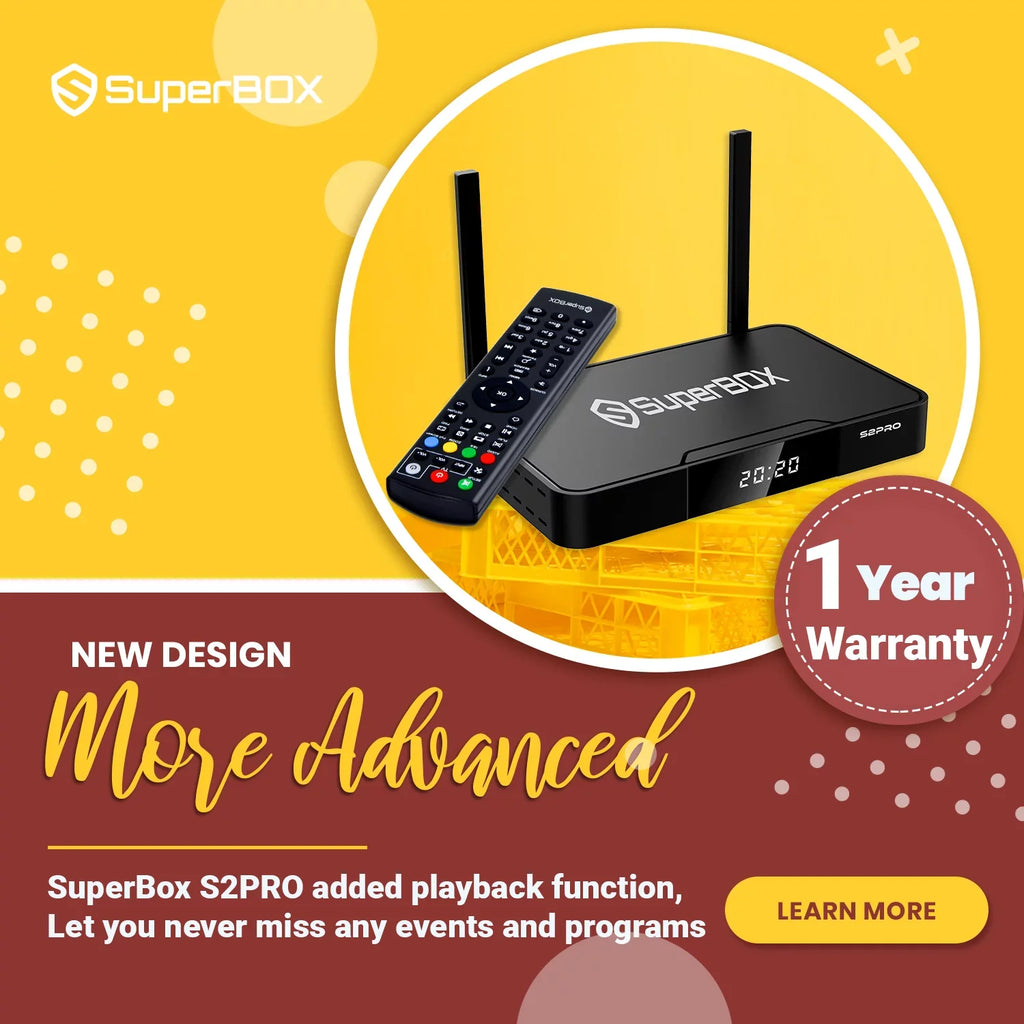 superbox s2 pro Powered by Android 9 Output USB3.0 2GB RAM 16GB ROM mini computer