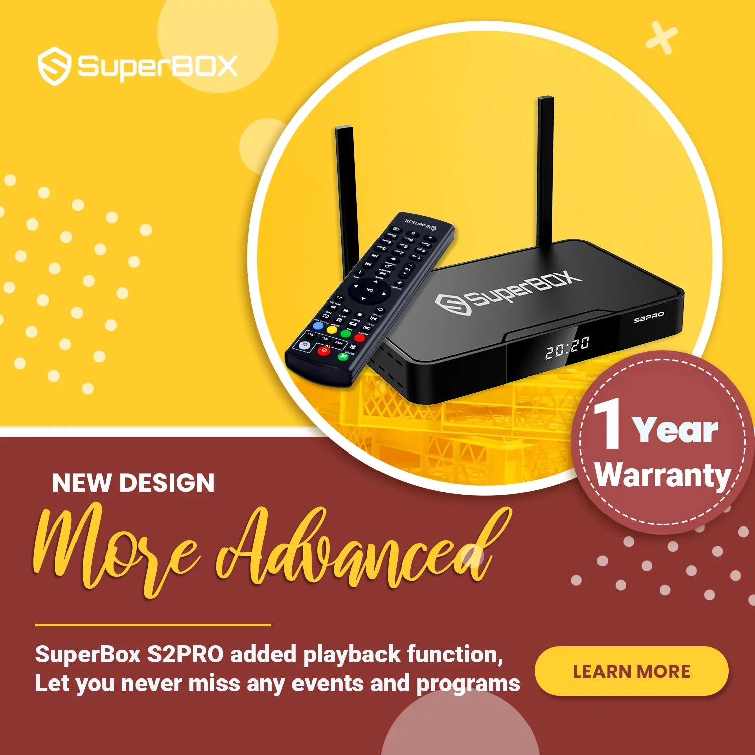 superbox s2 pro Powered by Android 9 Output USB3.0 2GB RAM 16GB ROM mini computer