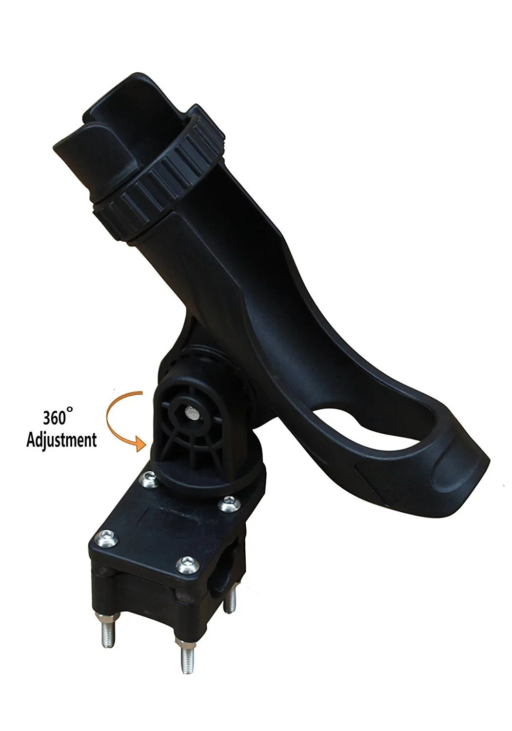 BroCraft Pontoon Watercraft Rod Holder / Power Lock Adjustable Rod Holder With Square/Rail Mount
