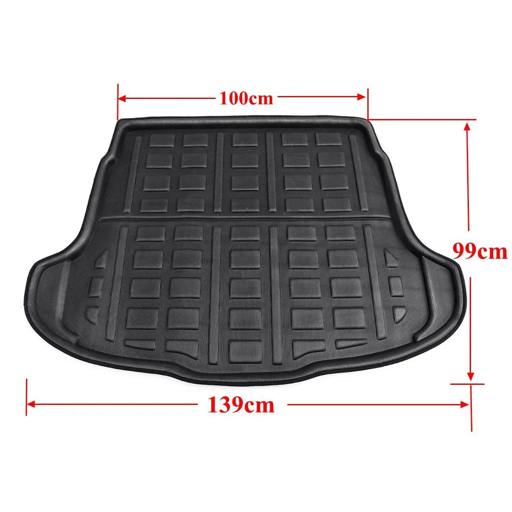 1pcs Cargo Liner Mat Honda CR-V CRV 2007-2011 Boot Rear Trunk Floor Tray Waterproof All , Black