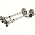 SeaDog 431520 Maxblast 10A 123 DB 12V Dual 18-1/4" Trumpet Horn, Stainless and Molded Motor Housing