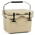COSTWAY 16-Quart Cooler - Resilient Leak-Proof Ice Chest, Keeps 24 Cans Chilled - Optimal Outdoor Camping & Picnics