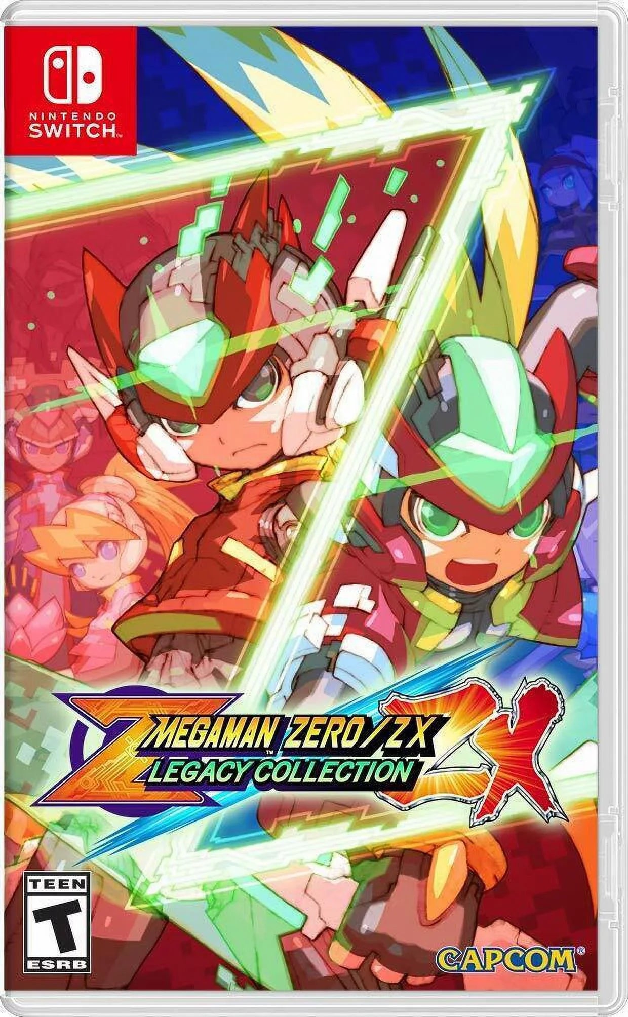 Mega Man: Zero/ZX Legacy Collection [Nintendo Switch, NTSC, Platmer Game] NEW