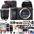 Sony a6400 Mirrorless Camera + Sony FE PZ 16-35mm Lens + Filter Kit + More