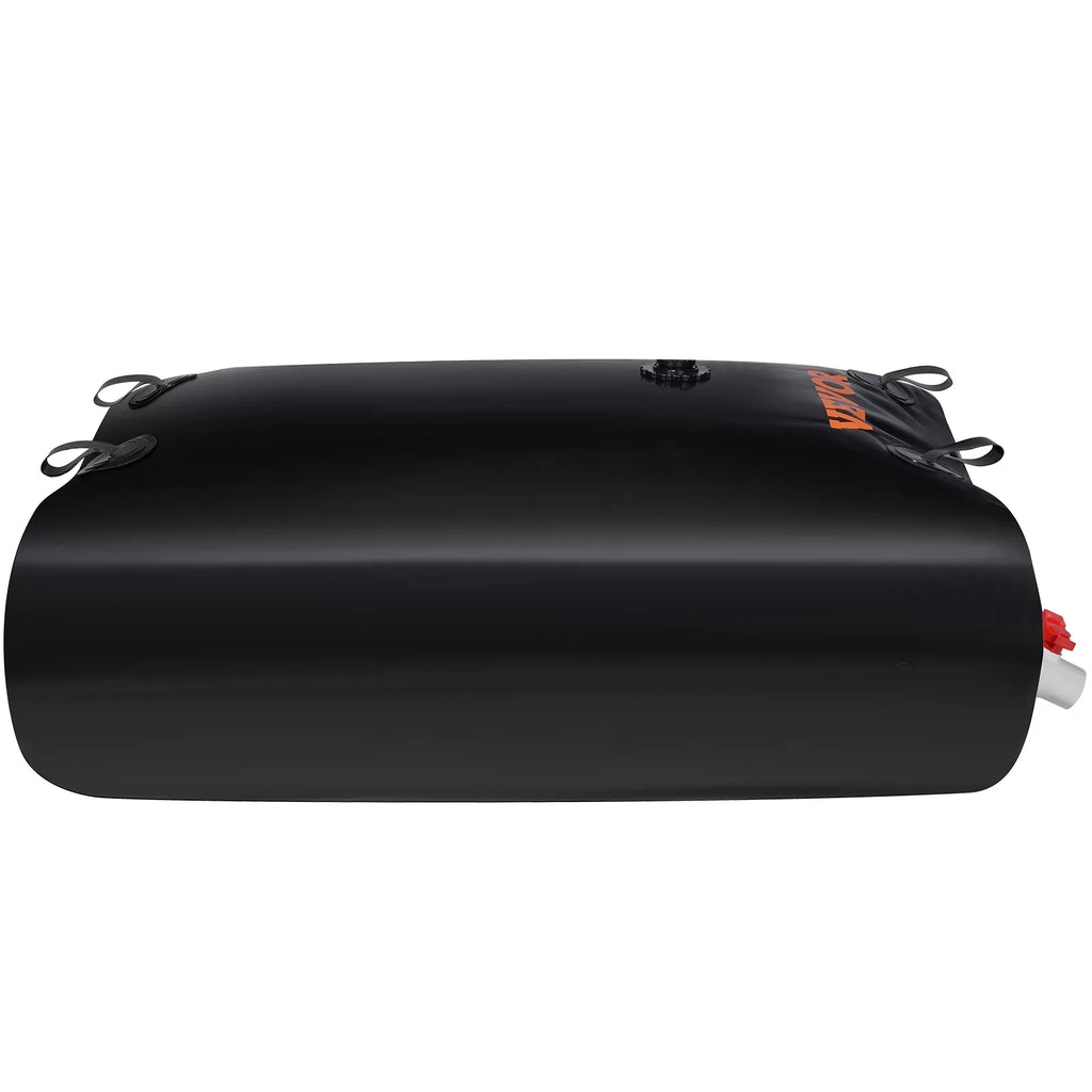 BENTISM Portable Water Storage Bladder Rainwater Bag,143 Gallon Large Capacity Water Storage Containers,1000D PVC Water Bladder Including Spigots and Overflow Kit,Water Tank