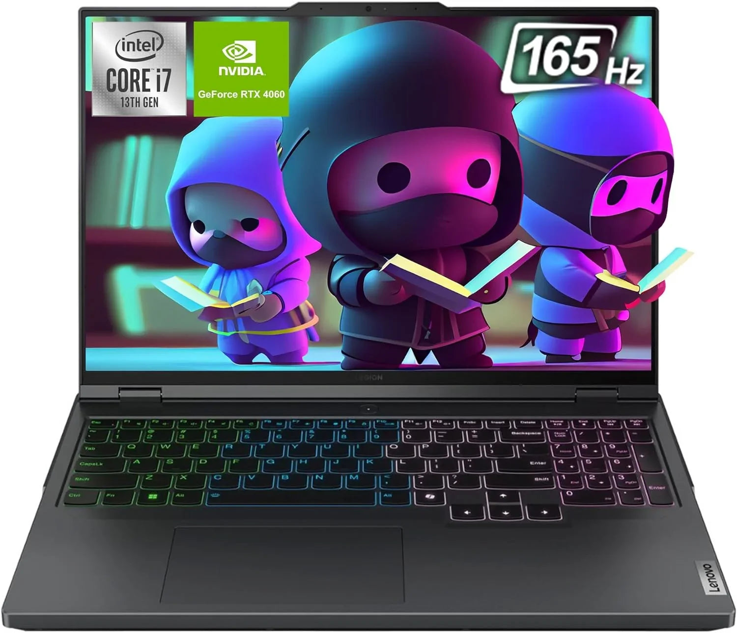 Lenovo Legion Pro 5i Gaming Laptop, 13th Gen Intel Core i7-13700HX, 64 GB DDR5 Ram, 2 TB PCIe SSD, 16" WQXGA(2560x1600), Nvidia Gece RTX 4060, Windows 11 Home