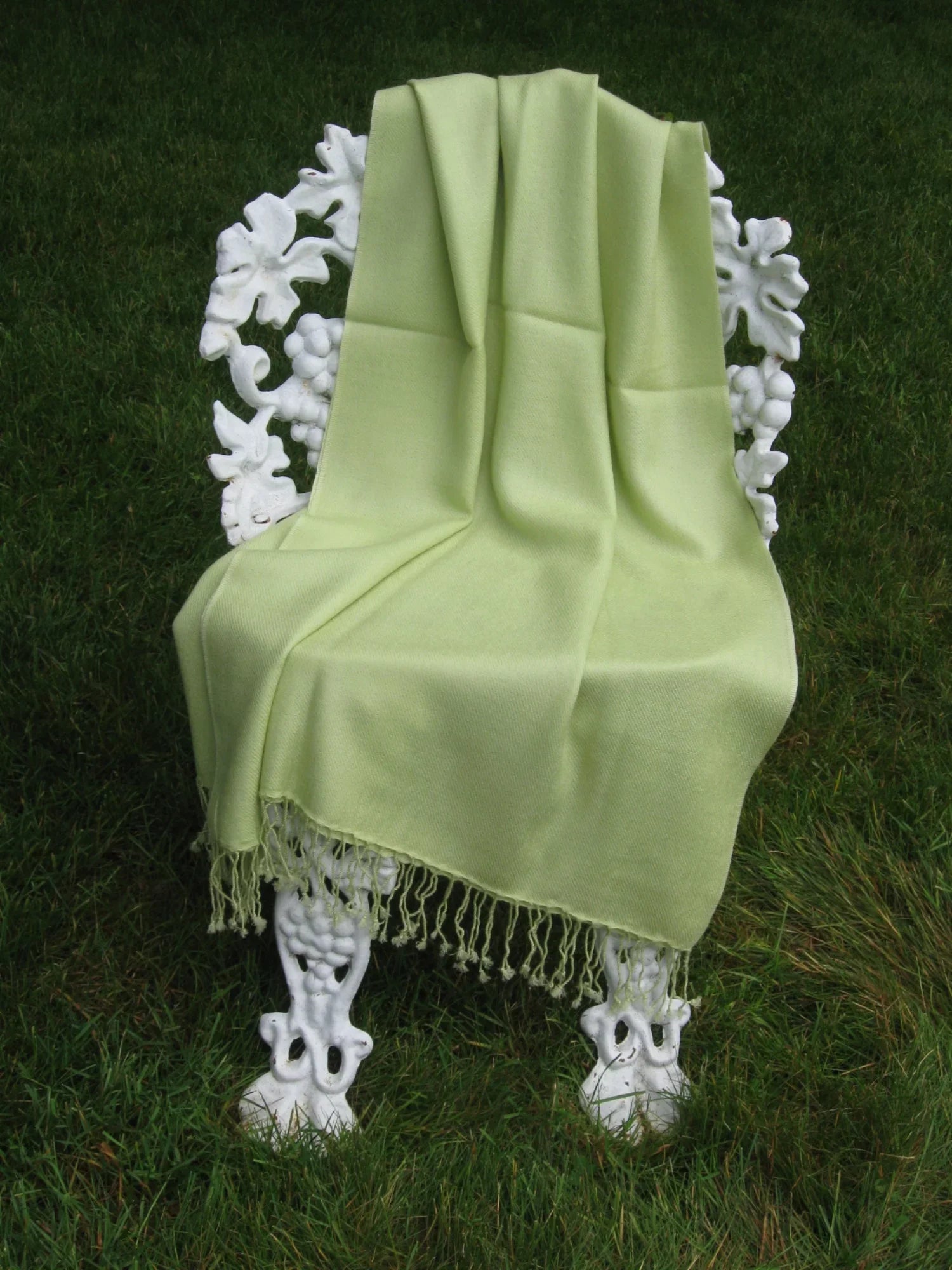 Scarf/Scarves/Shawl/Shawls/Stole/Wrap/Pashmina Scarf/Pashmina Shawl/Cashmere/Cashmere Scarf/Wool/Silk (Mint Green)