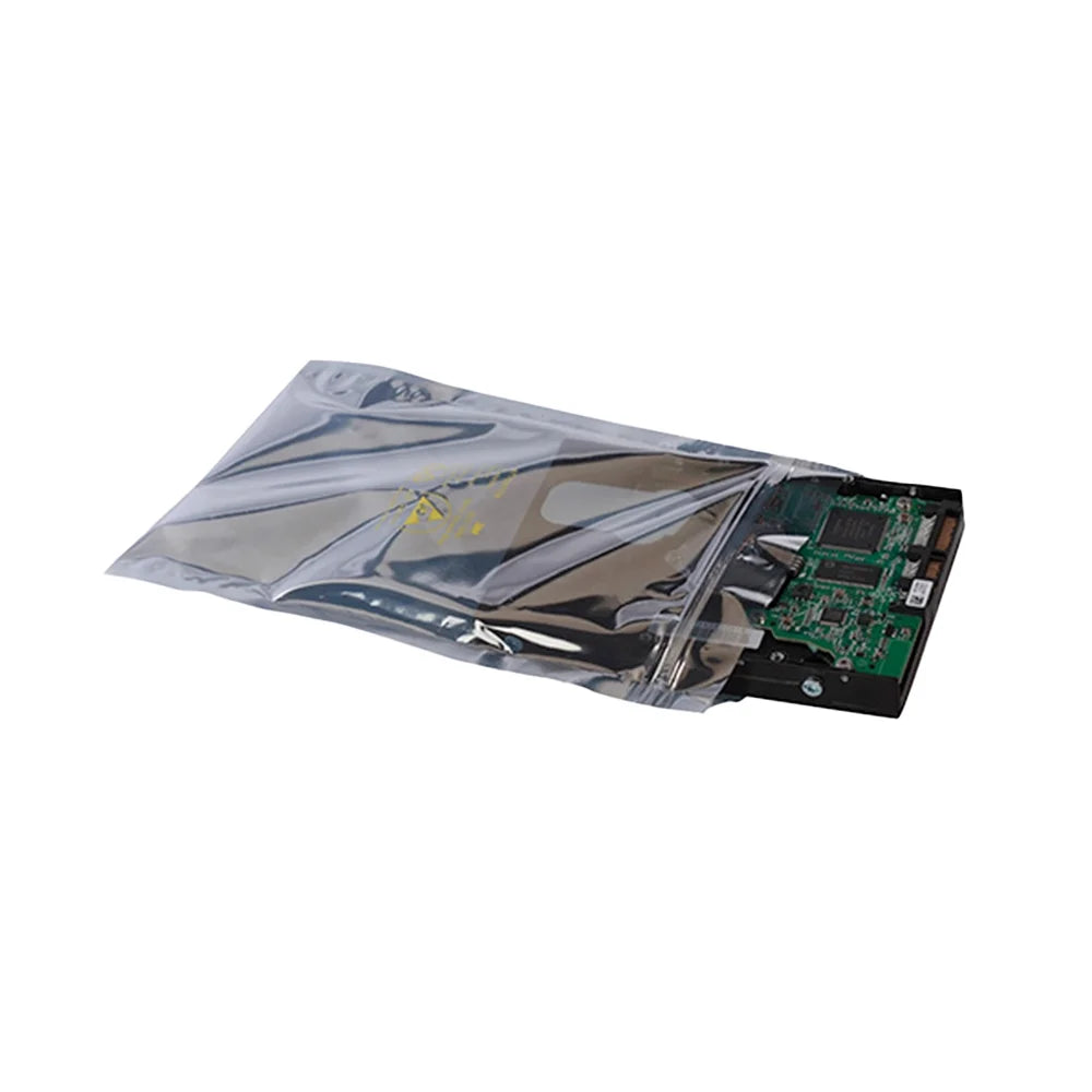 3 Mil Metallic Conductive Transparent Bags 4" x 6" Standard 100/CS Dependable ESD Protection