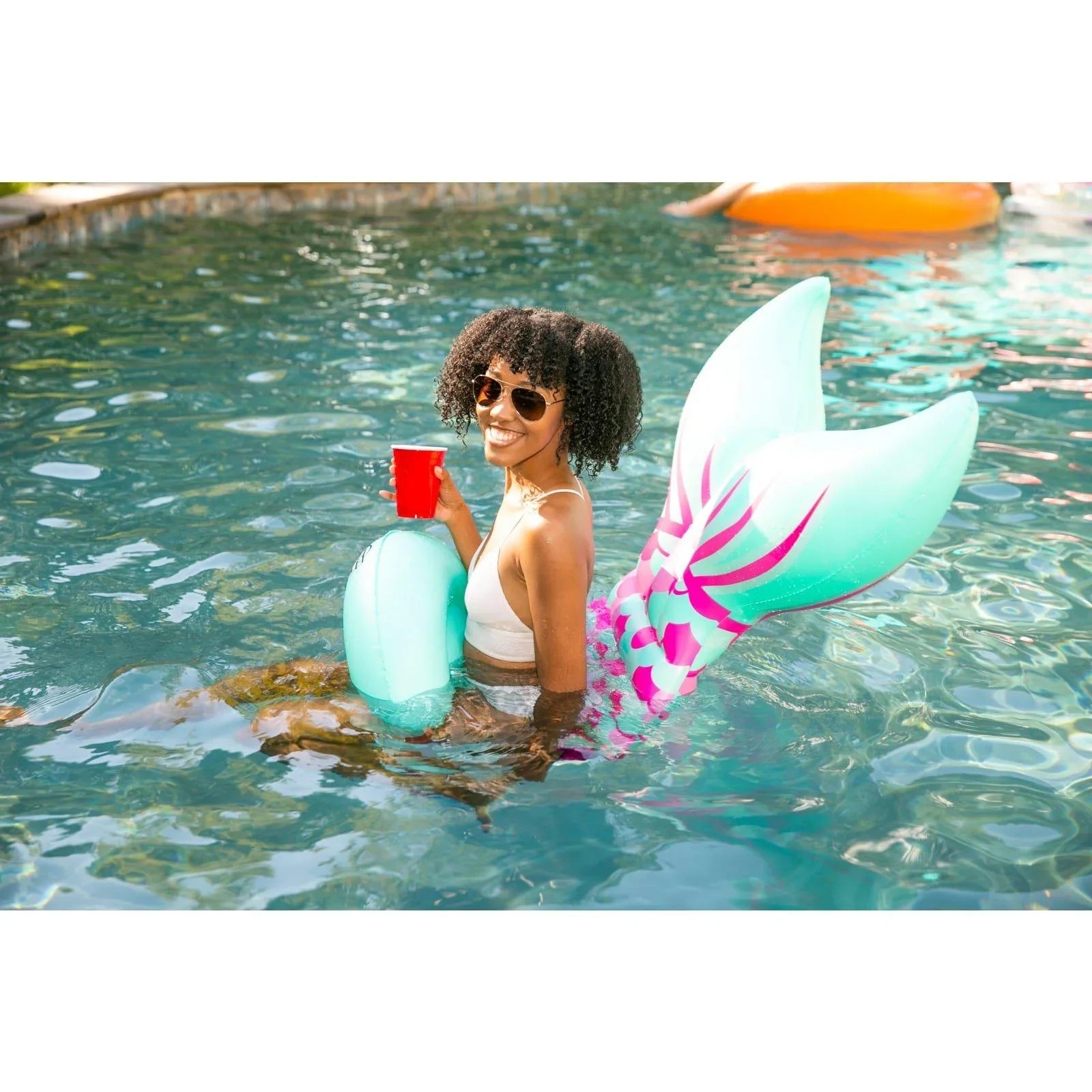 BigMouth 3009.1154 Mermaid Tail Saddle Seat Float