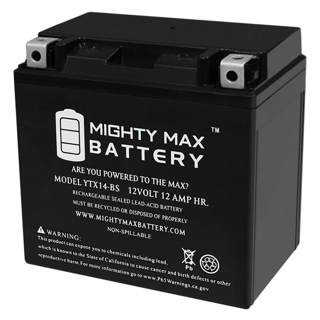YTX14-BS Battery Replacement BMW F800ST, GS, GT, R, ADV 07, 17-18