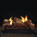 30" Stone River Logset with MV VF/V Slope Glaze Vista Burner, NG