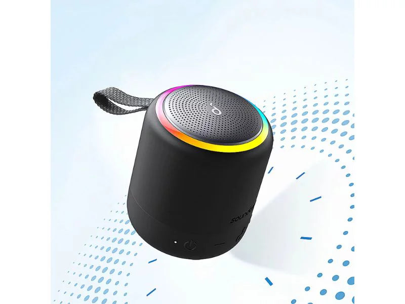 Refurbished Soundcore B3127Z11 Mini 3 Pro Portable Bluetooth Speaker 2-Pack Black 15H Playtime IPX7 Waterproof