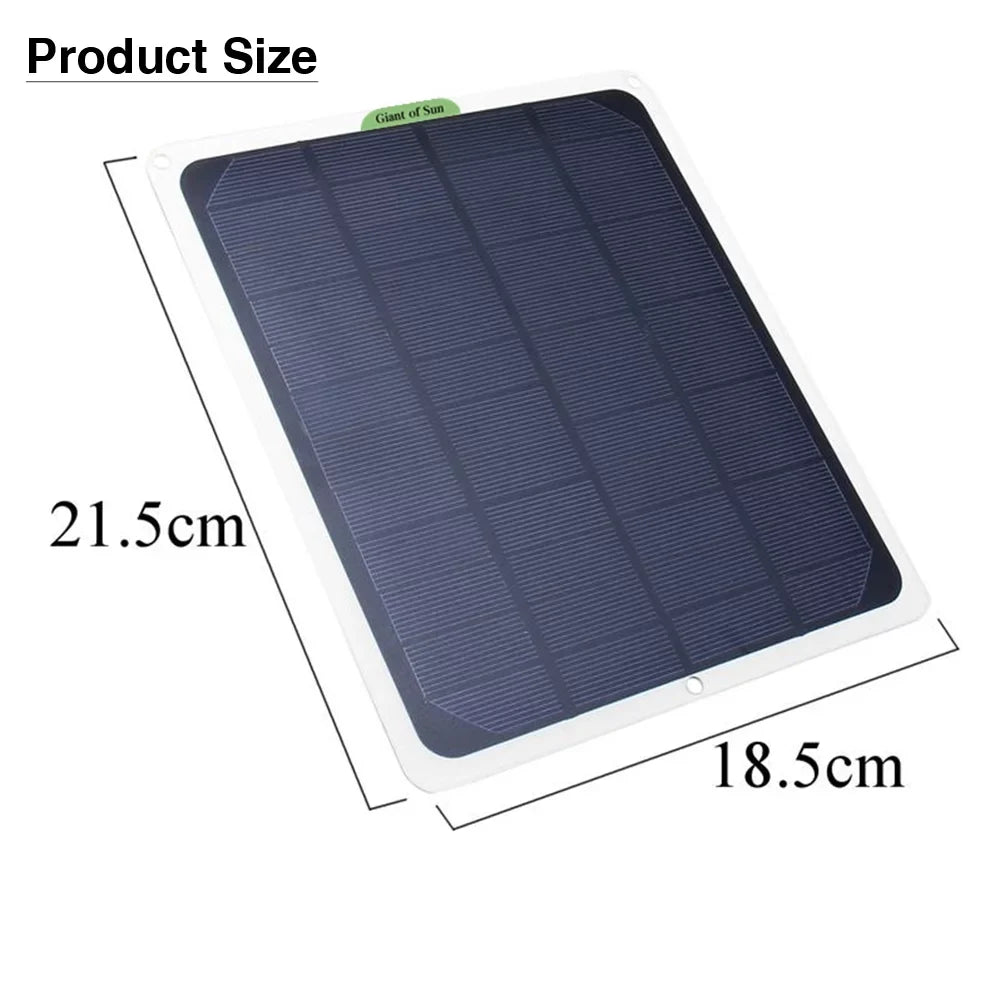 DFITO 22W Solar Panel,12V/5V Trickle Charger Battery Charger Kit W/ 2x Alligator clip,1x Cigarette lighter,2 Carabiners,1 mountaineering bag,1 Fast Charger,Maintainer Craft RV Car