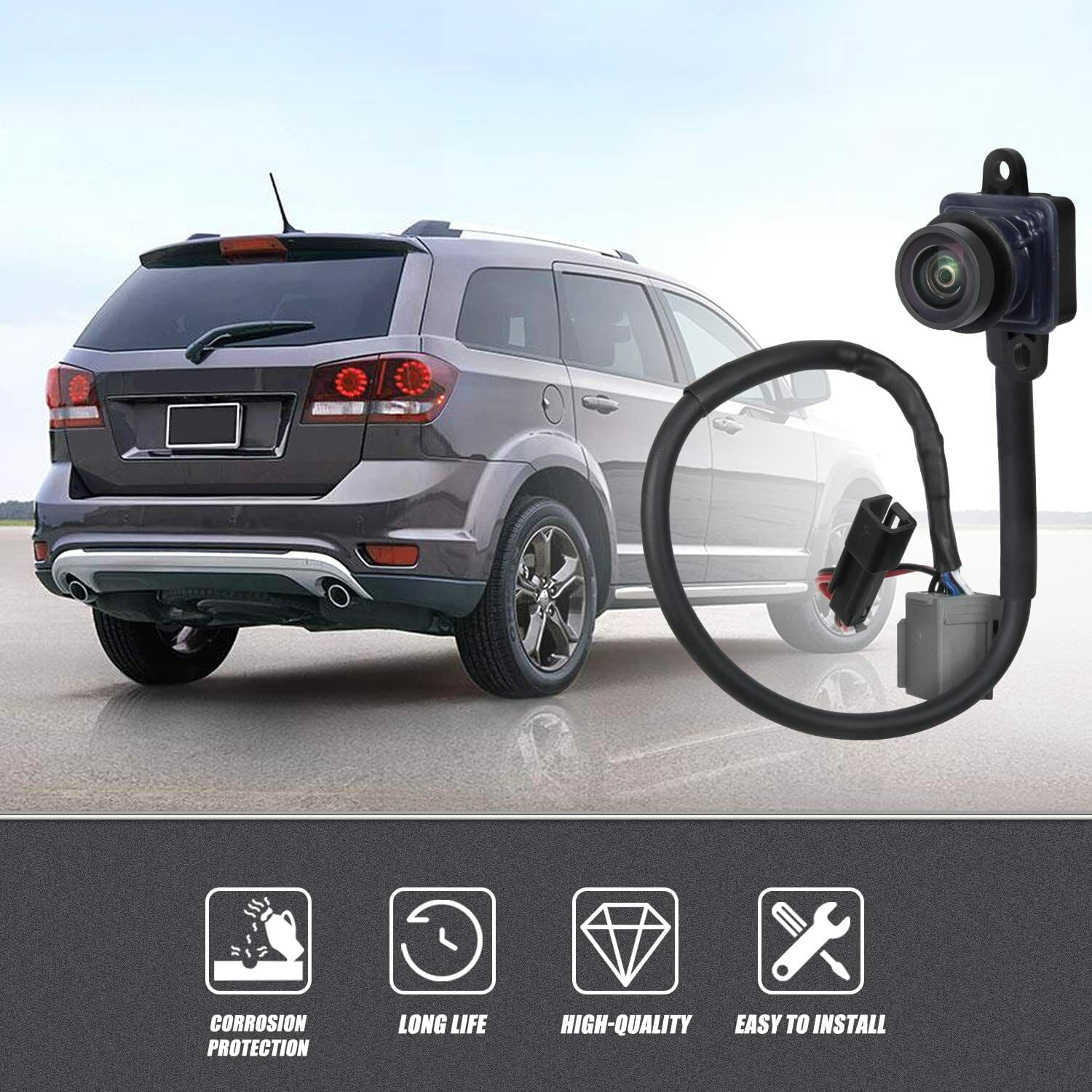 For 2011-2020 DODGE JOURNEY REAR VIEW BACKUP CAMERA MOPAR 56054158AG 56054158AB