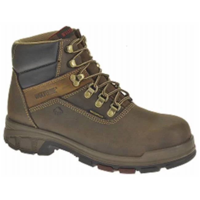 W10314 08.0M Mens Cabor Boot Brown- 6 in. - Size 8 Medium