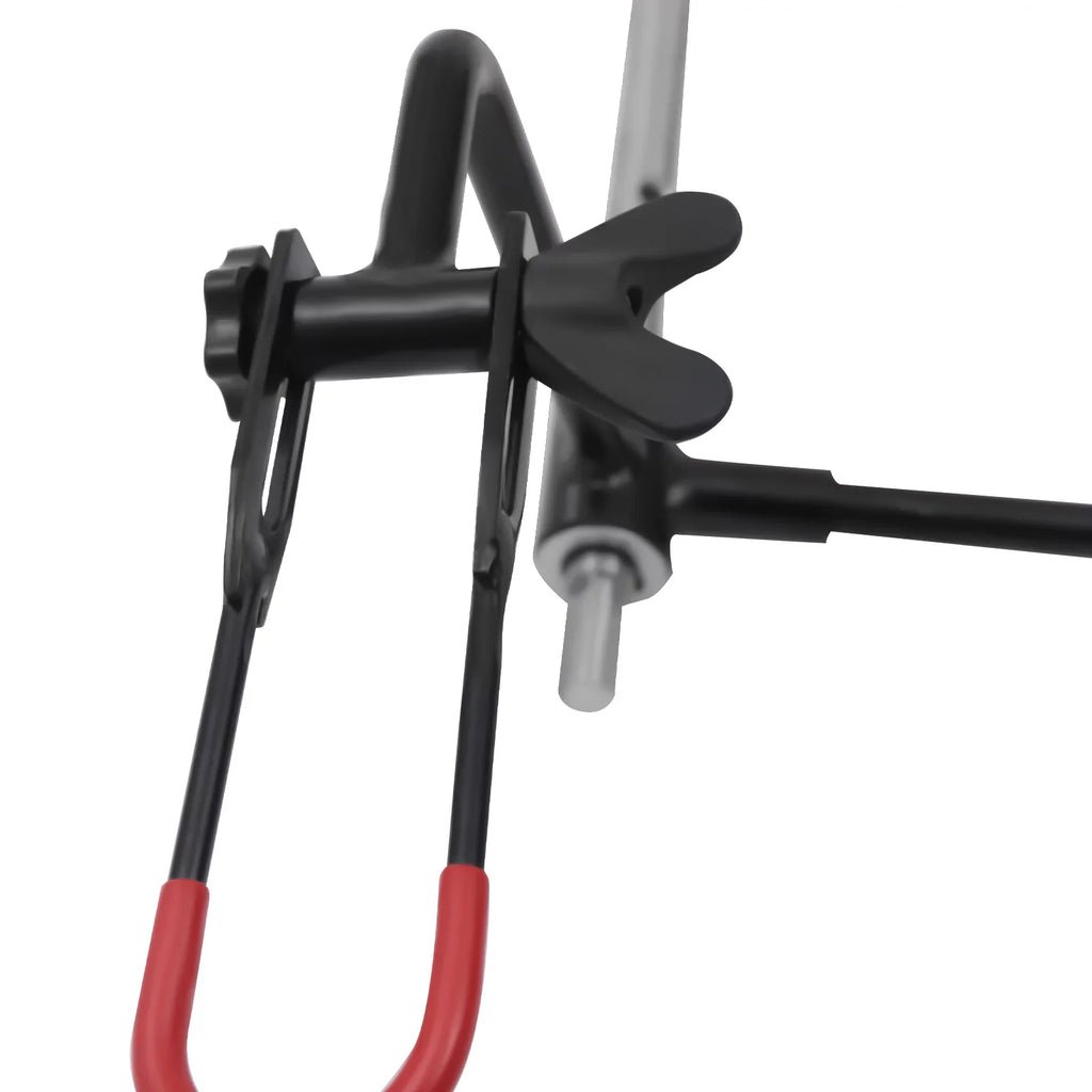 Miumaeov Cordless Nylon Ice Drill Auger 8" Dia. W/ICE Scoop Chipper/Universal Drill Adapter/Ice Fishing Rod Rack and 1 Set Blades