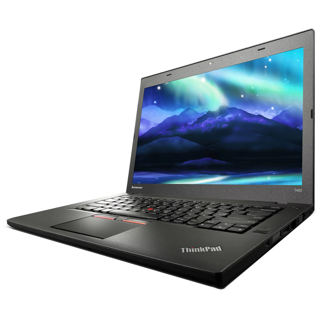 Pre-Owned LENOVO T450 Laptop Intel i5 Dual Core Gen 5 8GB RAM 320GB Windows 10 Professional 64 Bit