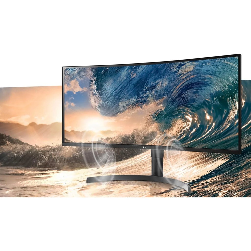 LG Ultrawide 35WN65C-B 35" Class WQHD Curved Screen Gaming LCD Monitor, 21:9