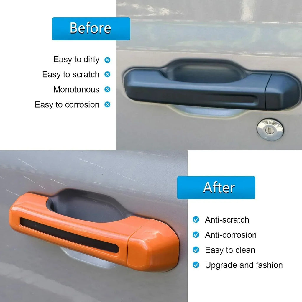 Teledu 10X Door & Tailgate Handle Protection Trim JLU 4Door