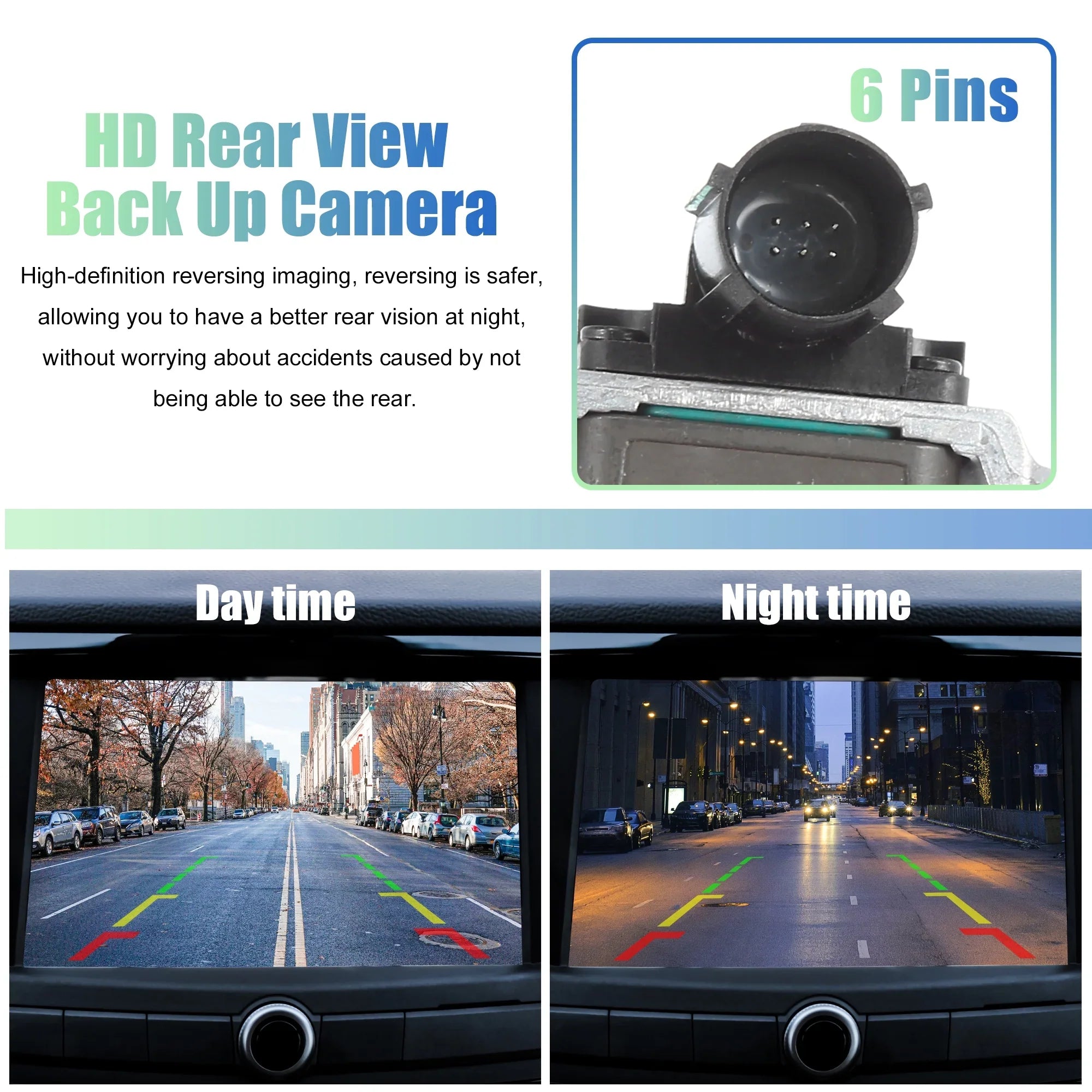 Unique Bargains Unique Bargain Car Rear View Camera No.68137943AF/68137943AG/68137943AH Jeep Grand Cherokee 2014 2015