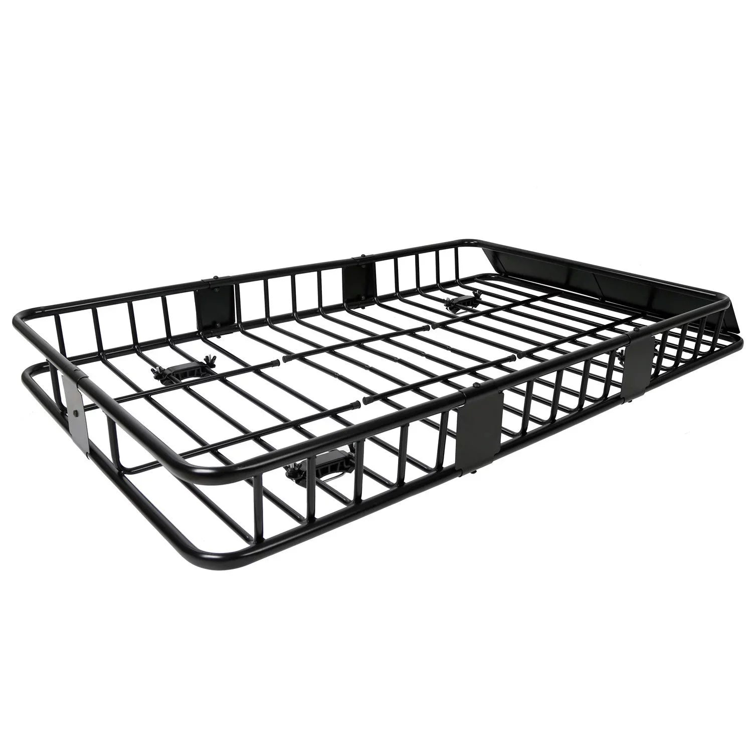 Jeremywell Universal 64"x 39"x 6" 150 LB Capacity Roof Rack Cargo Basket Extension Car Top Luggage Holder Carrier SUV Truck Cars