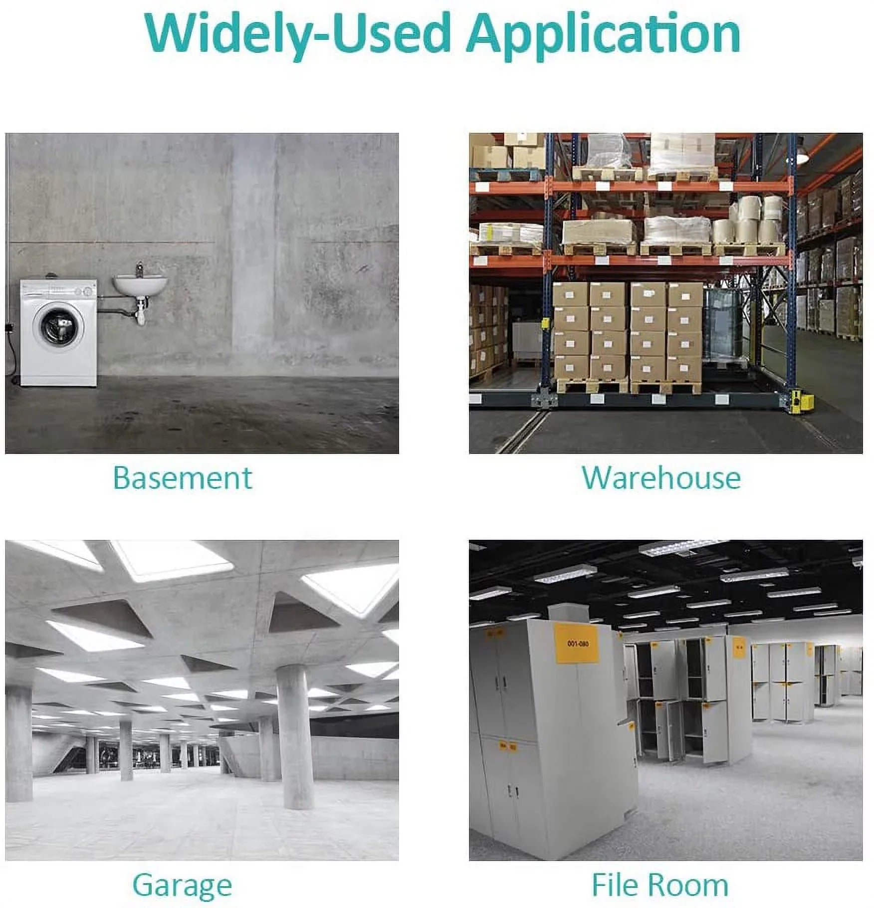 Kesnos 232 Pint Commercial Dehumidifier Basements with Drain Hose in Area up to 8000 Sq. Ft, Large Industrial Dehumidifier Moisture Removal
