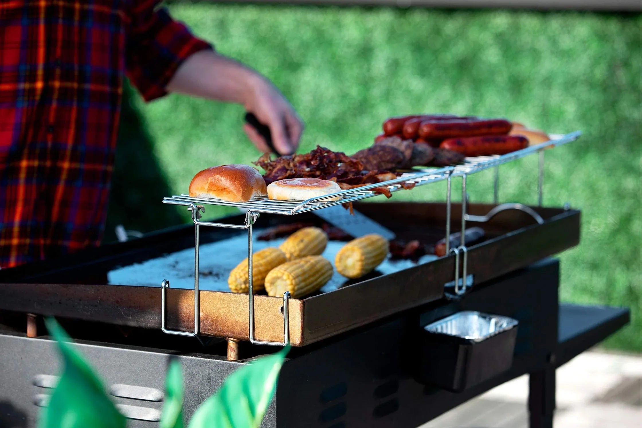 Yukon Glory 31.5" Stainless Steel Griddle Warming Rack Designed Blackstone Griddles